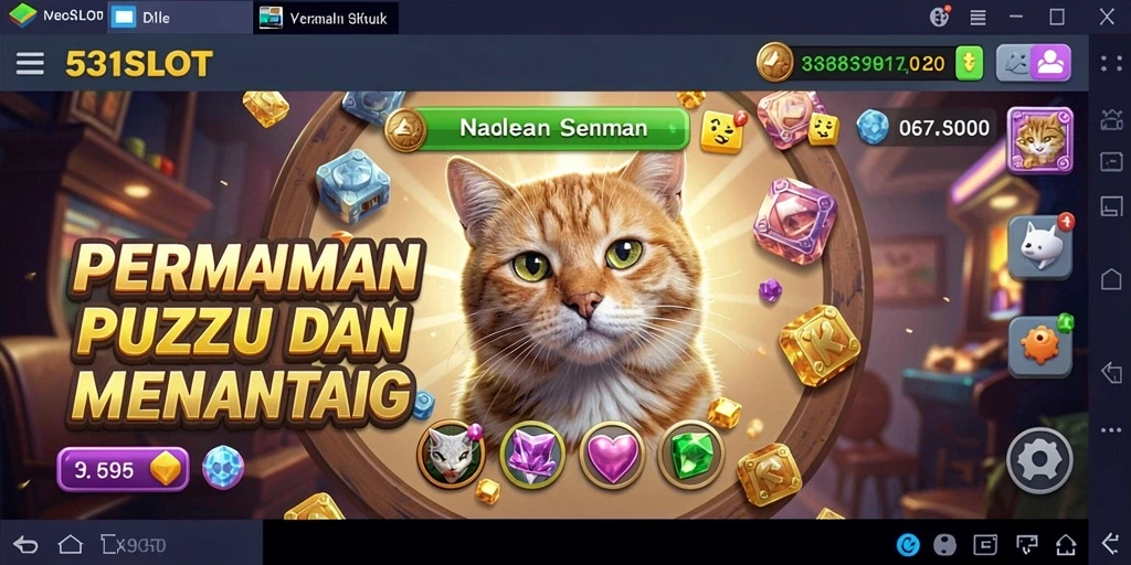 Screenshot gameplay 531SLOT dengan tantangan puzzle menarik.