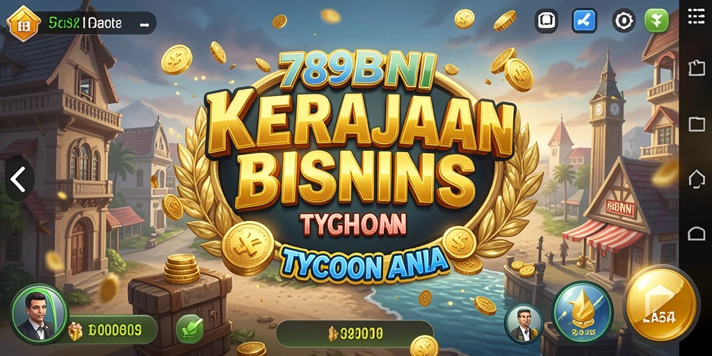 Screenshot gameplay 789BNI menampilkan keseruan membangun kerajaan bisnis.