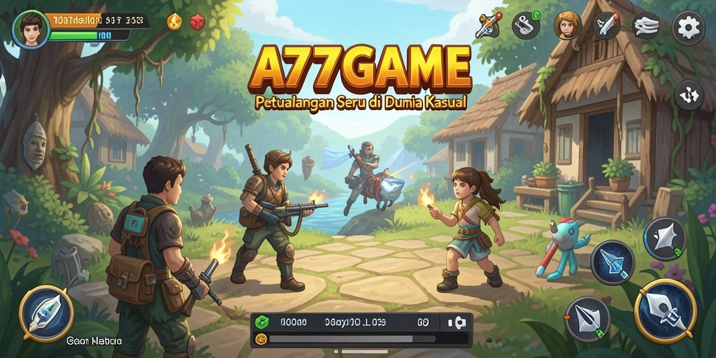 Tampilan menawan A777GAME dengan gameplay yang seru.