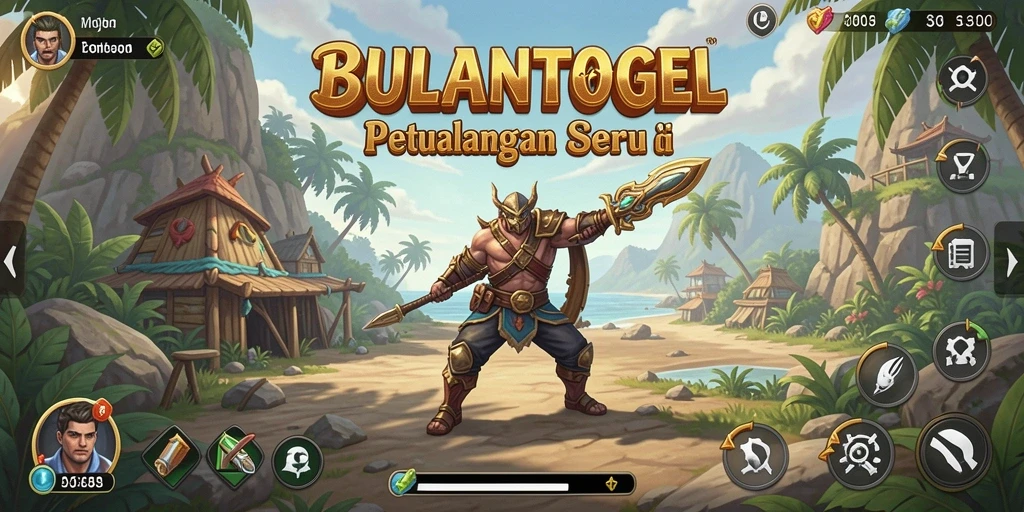 Screenshot gameplay <strong>BULANTOGEL</strong> menampilkan petualangan seru di dunia terbuka.