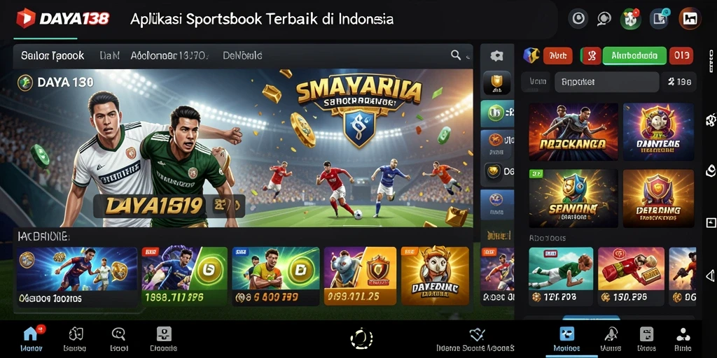 Tampilan menarik dari gameplay taruhan di DAYA138.