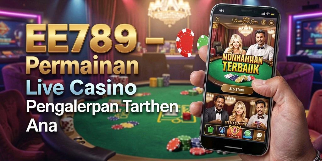 Screenshot gameplay Live Casino yang seru dan interaktif.