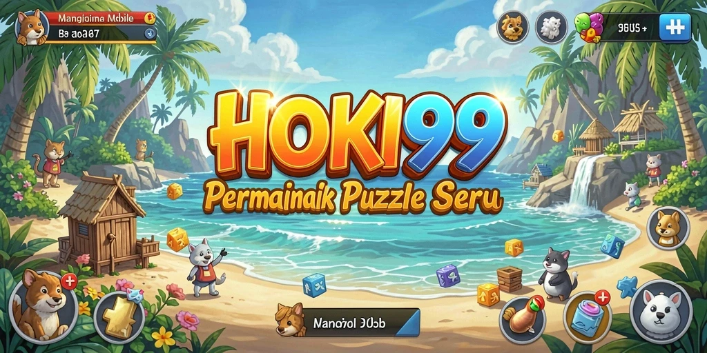 Gameplay seru HOKI99 dengan tantangan puzzle yang menstimulus otak.
