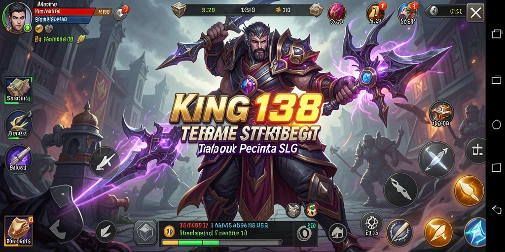 Tampilan gameplay KING138 yang menegangkan dan strategis.