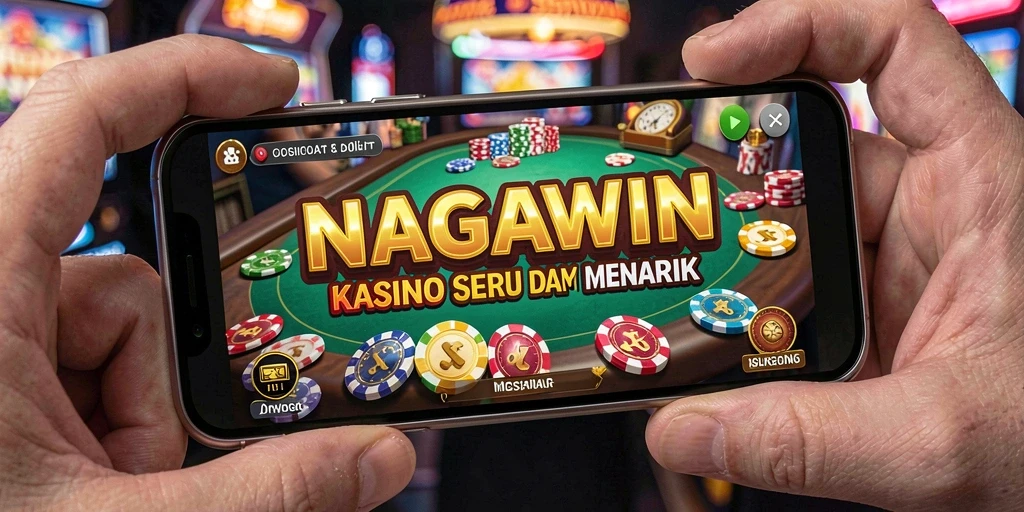 Screenshot gameplay NAGAWIN menampilkan pengalaman Kasino yang mengasyikkan.