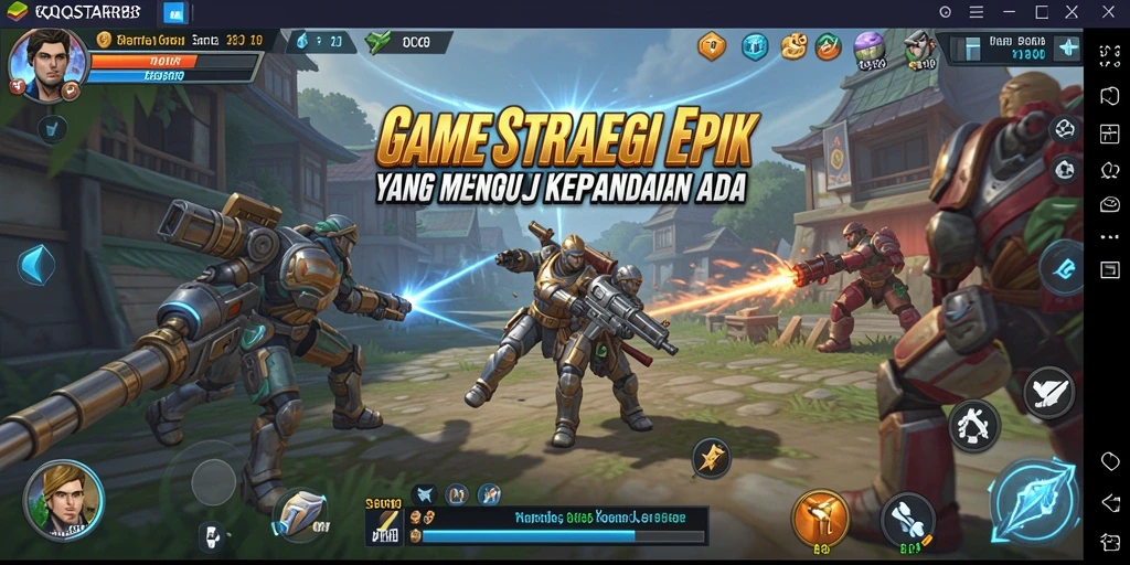 Tampilan gameplay QQSTAR88 yang menarik dan mendebarkan.