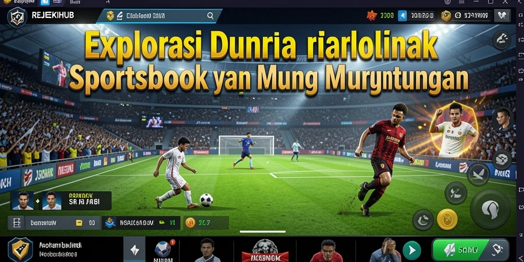 Tampilan antarmuka REJEKIHUB yang menarik saat bermain Sportsbook.