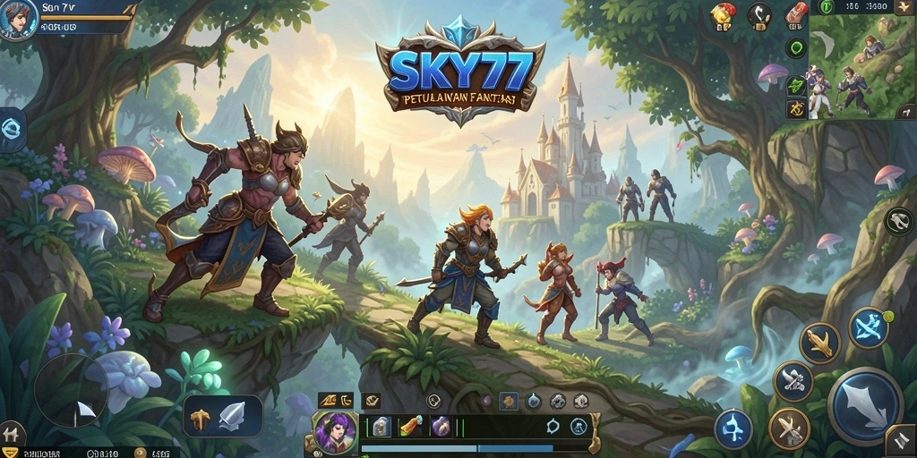 Gameplay mendebarkan di dunia fantasi RPG yang menakjubkan.