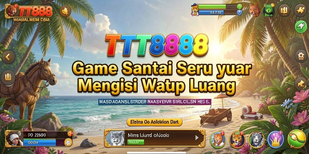 Screenshot gameplay TTT888 yang menampilkan momen seru dan menghibur.