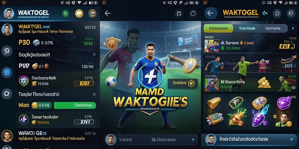 Gameplay menarik WAKTOGEL dalam taruhan olahraga.